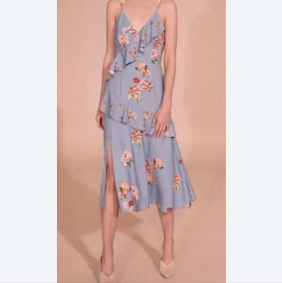 Floral Ruffle Dress - Picture 4 of 11